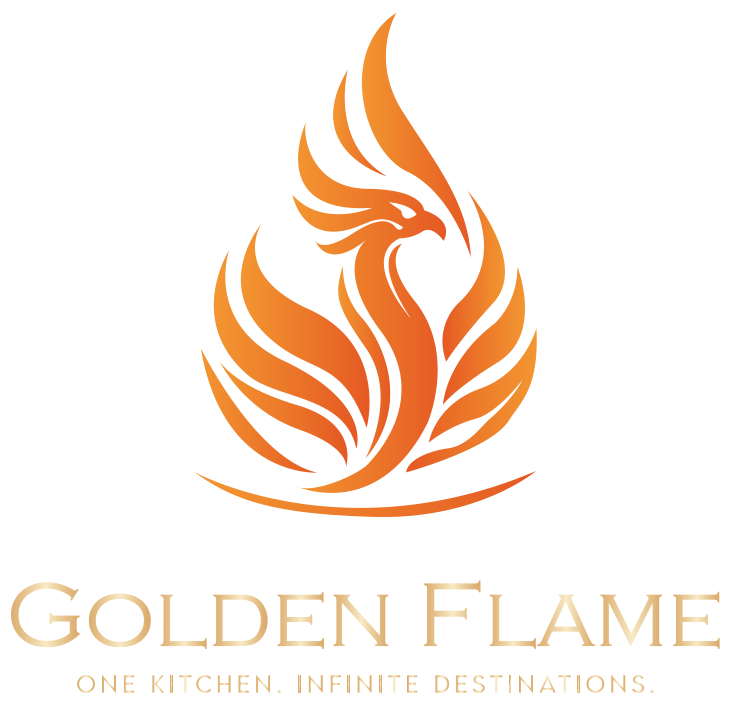 Golden Flame — One kitchen. Infinite destinations.